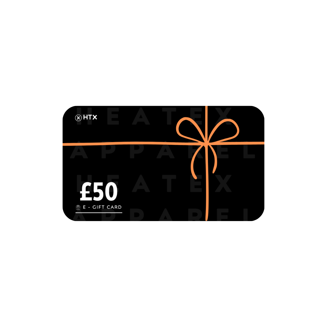 £50/£100/£200 Heatx Apparel E-Gift Card